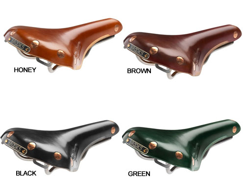 Brooks Swift Titanium Leather Saddle